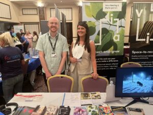 2 team members at DDN conference 2026