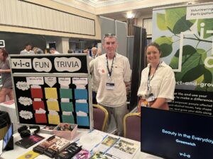 2 team members at DDN conference 2026 with activity