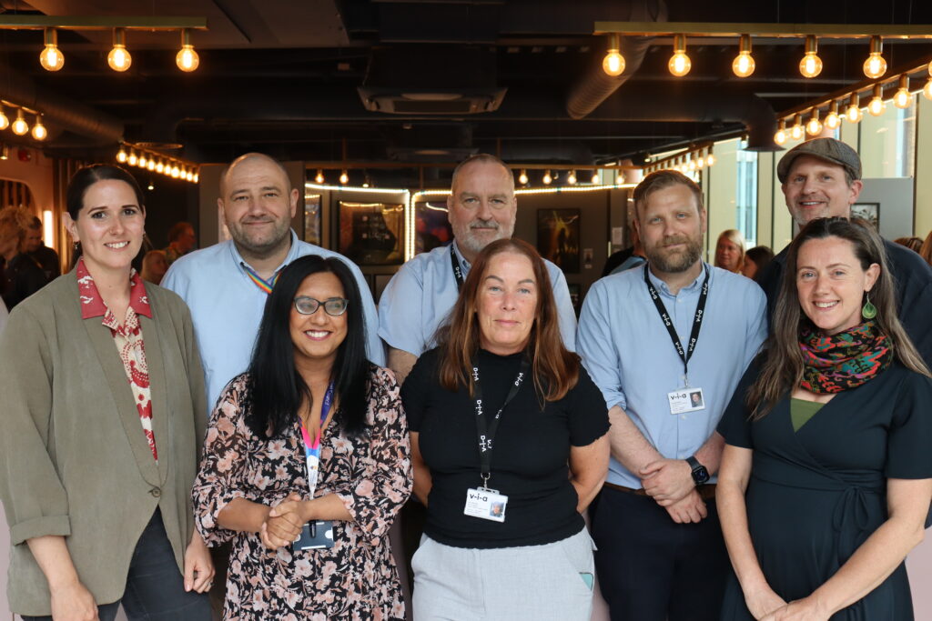 Staff and council members